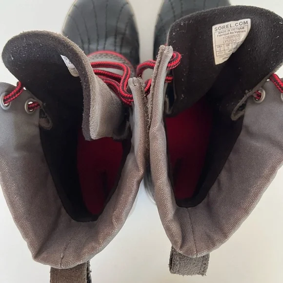 Sorel Slimpack II Youth Big Kids Lace Waterproof Winter Snow Boots, size 4 - Picture 8 of 11